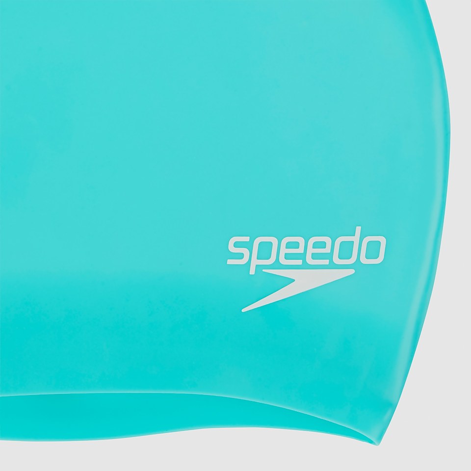 Speedo Long Hair Cap Green