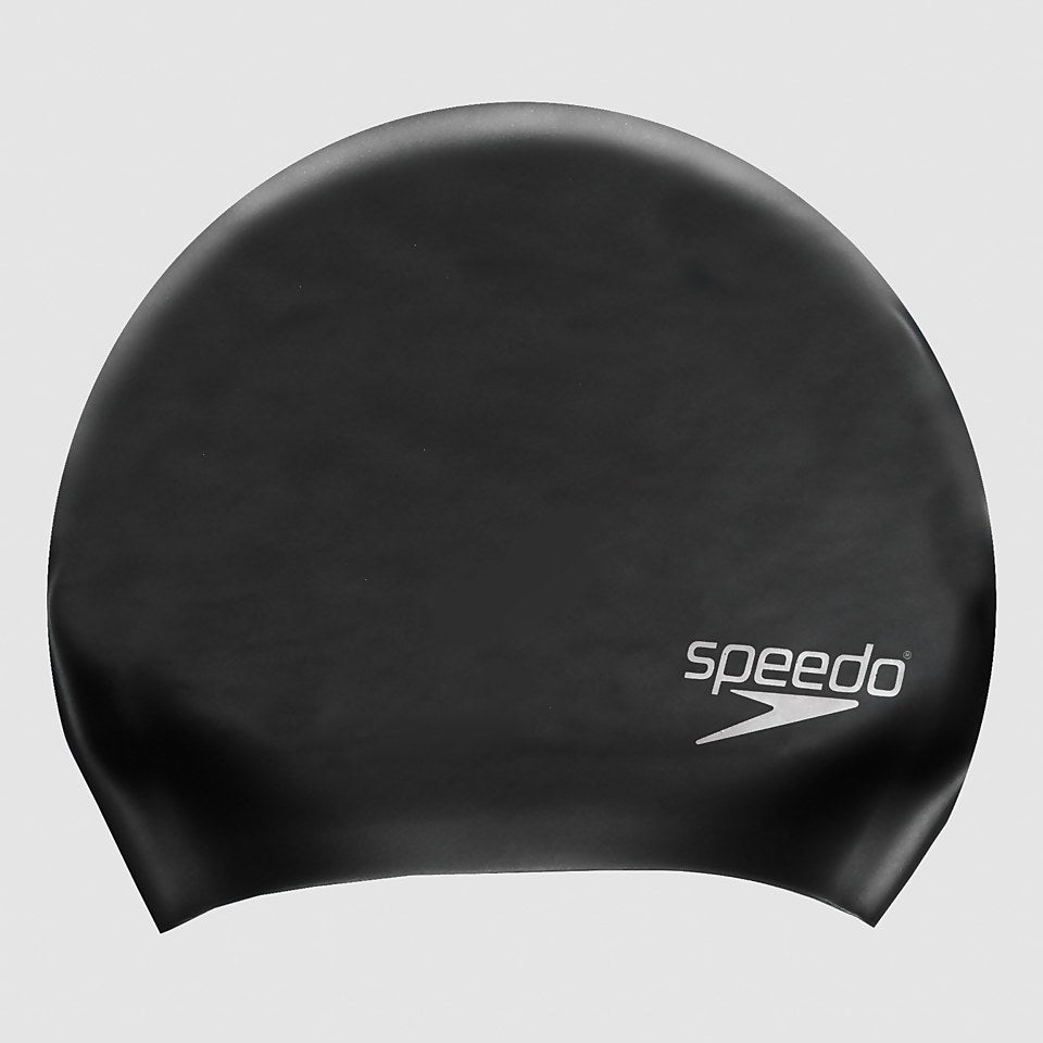Speedo Long Hair Swim Cap Black