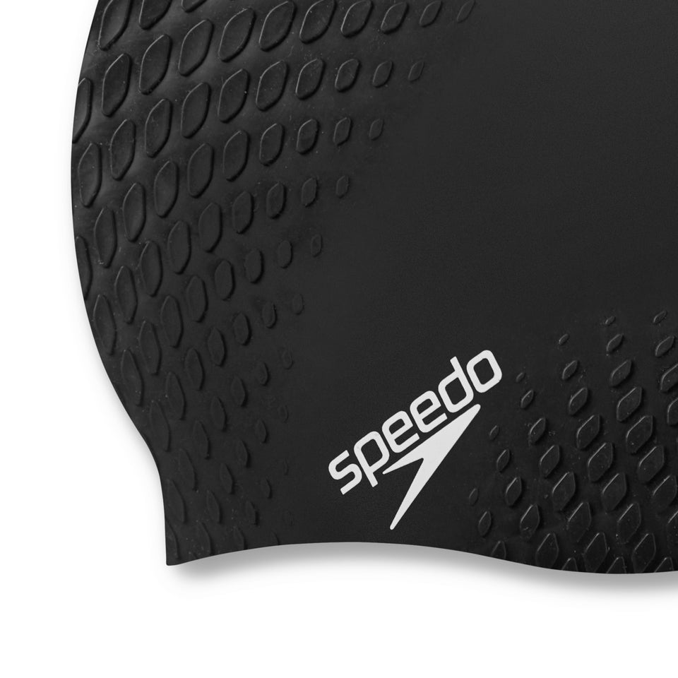Speedo Adult Bubble Active + Cap Black
