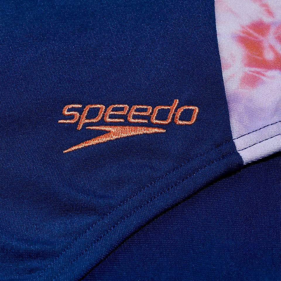 Speedo Panel Hydrasuit Blue/Coral