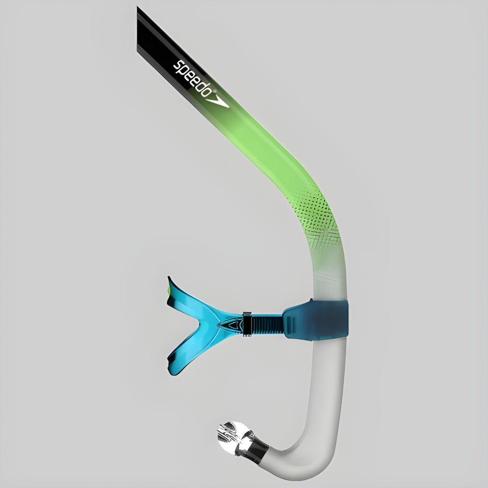 Speedo Printed Bullet Head Snorkel Blue/Green