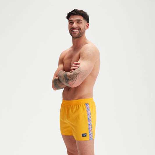 Speedo Retro 13" Swim Shorts Yellow