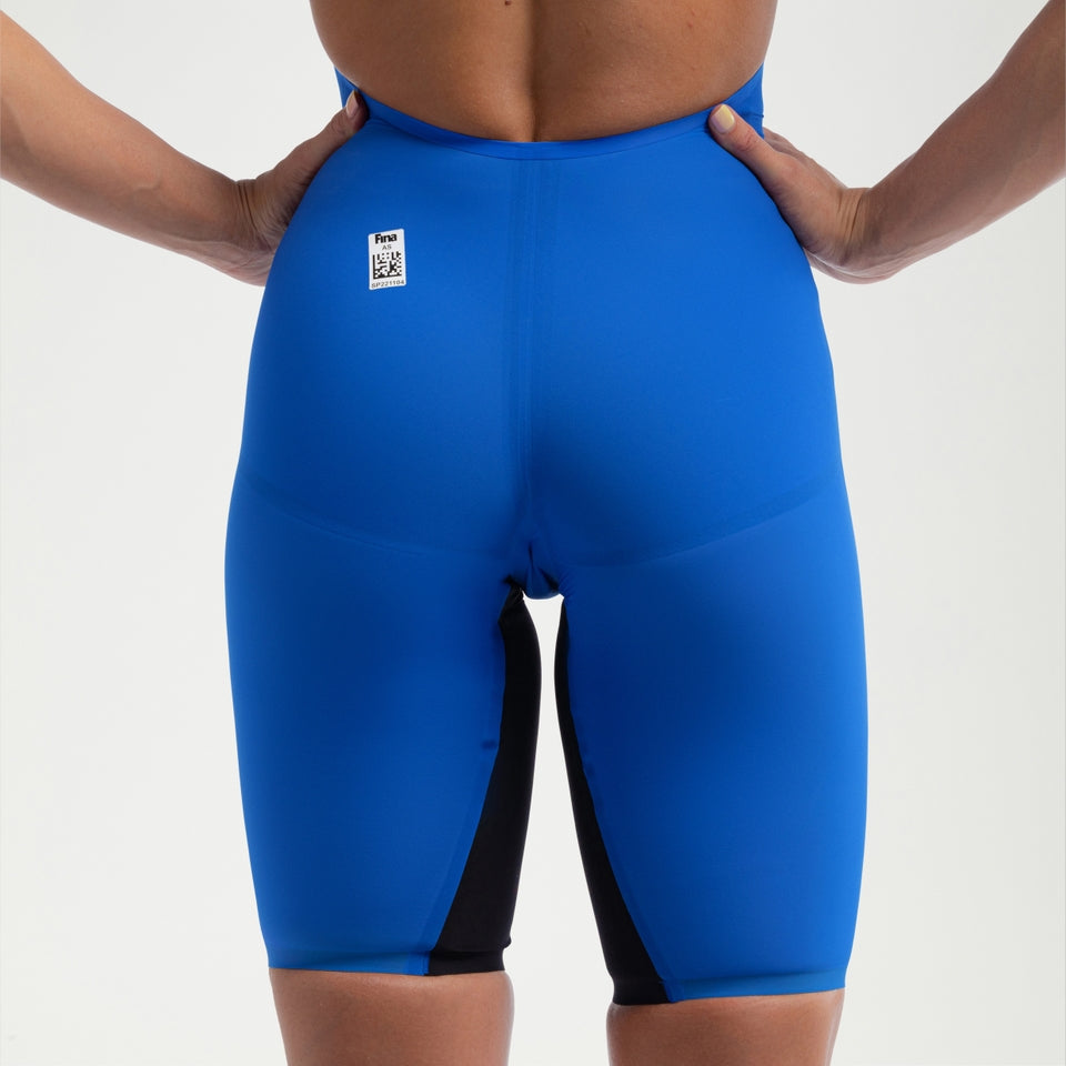 Speedo Fastskin LZR Pure Valor 2.0 Openback Kneeskin Blue/Black