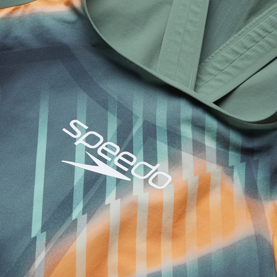 Speedo Fastskin LZR Pure Valor 2.0 Openback Kneeskin Green/Orange