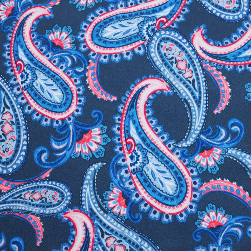 Speedo Printed Long Sleeve Swim Tee Navy/Blue