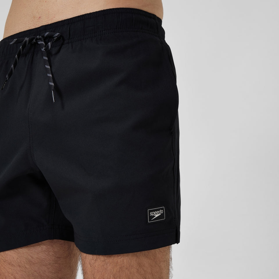 Speedo Solid 16'' Redondo Edge Swim Shorts Black