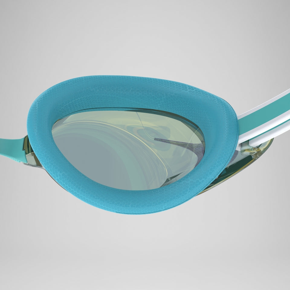 Speedo Vanquisher 3.0 Mirror Goggles Blue/Gold
