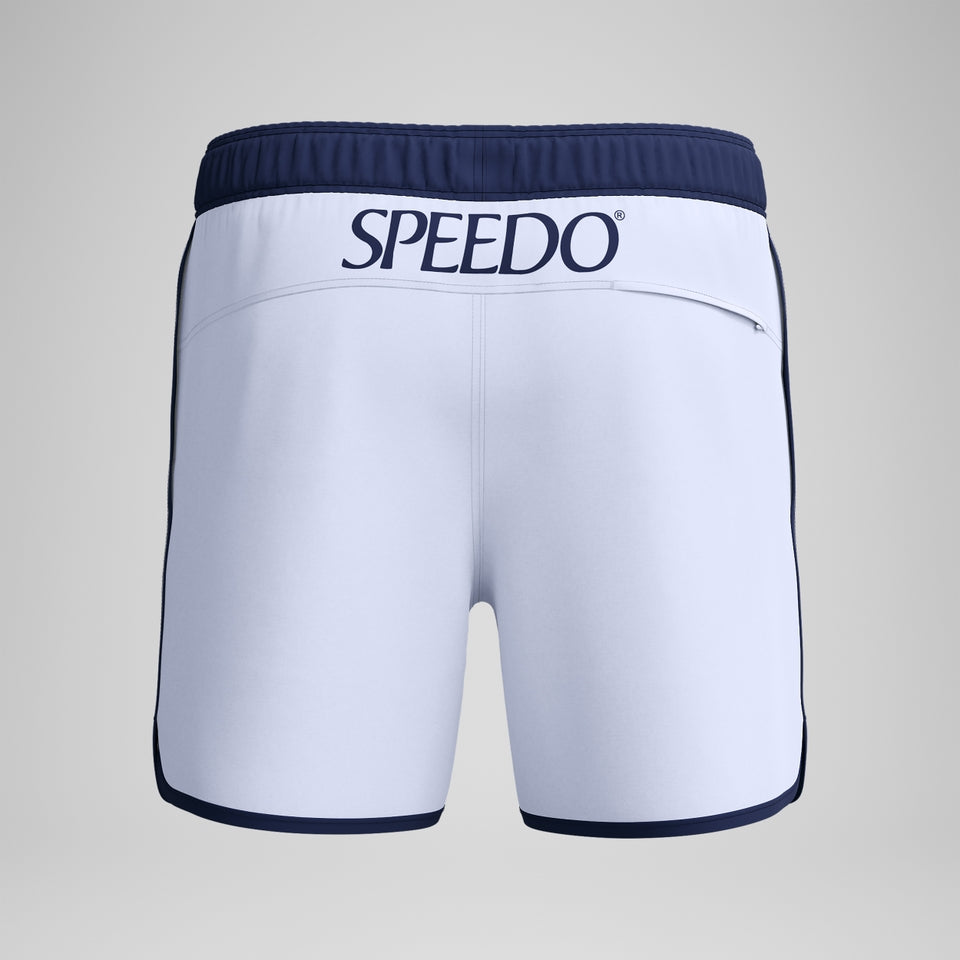 Speedo Jetstream 16'' Logo Swim Shorts White/Navy
