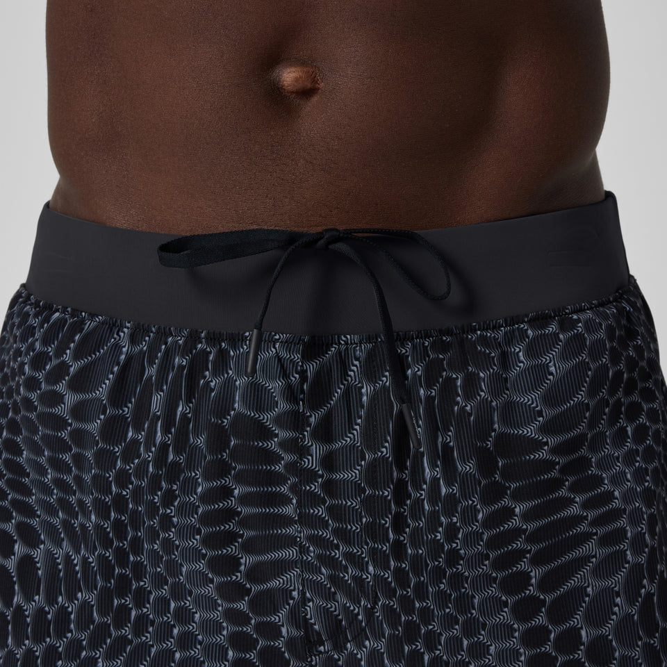 Speedo Lookout Printed 40cm Swim Shorts Black