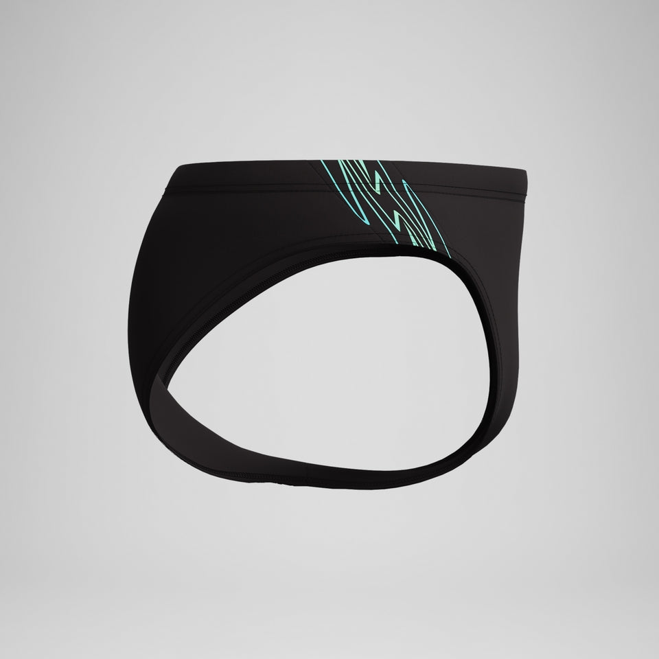 Speedo Hyperboom Splice Brief Black/Green
