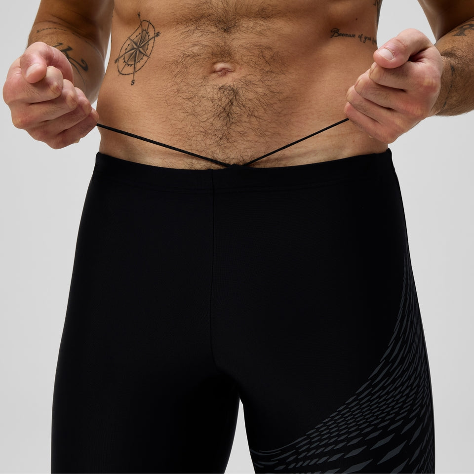 Speedo Medley Logo Jammer Black/Grey