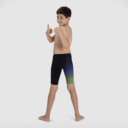 Speedo Boys' Fastskin Junior Endurance+ High Waisted Jammer Black