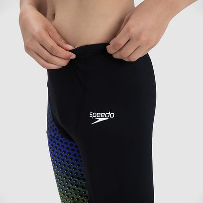 Speedo Boys' Fastskin Junior Endurance+ High Waisted Jammer Black