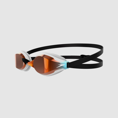 Speedo Unisex Fastskin Speedsocket 2 Mirror Goggles White
