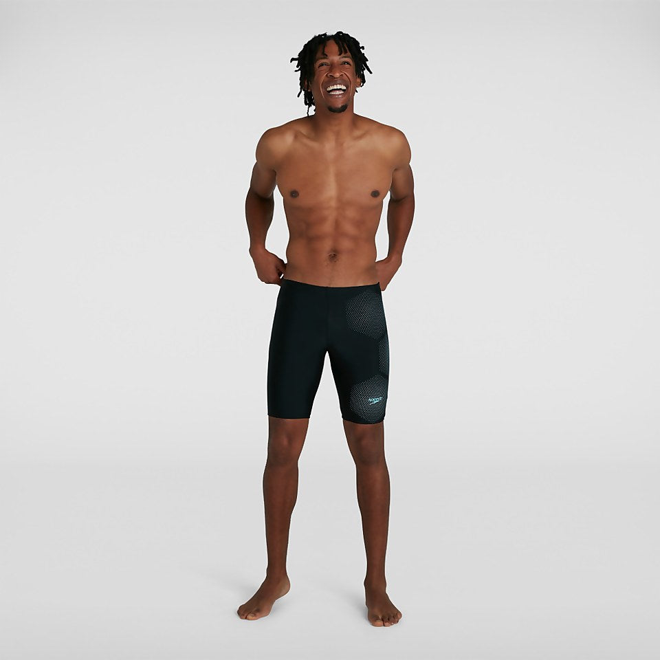 Speedo Tech Placement Jammer Black