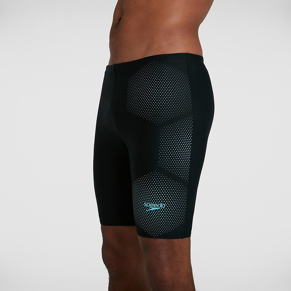 Speedo Tech Placement Jammer Black