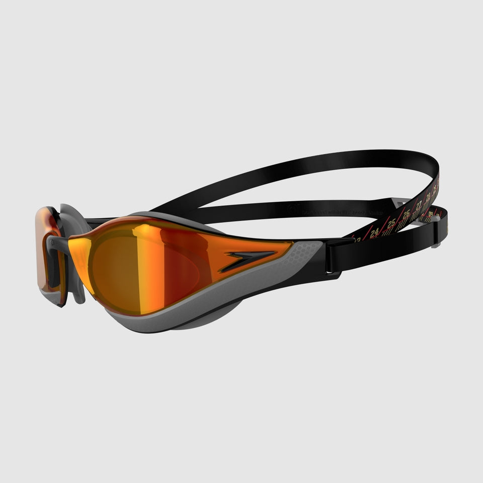 Speedo Adult Fastskin Pure Focus Mirror Goggles Black