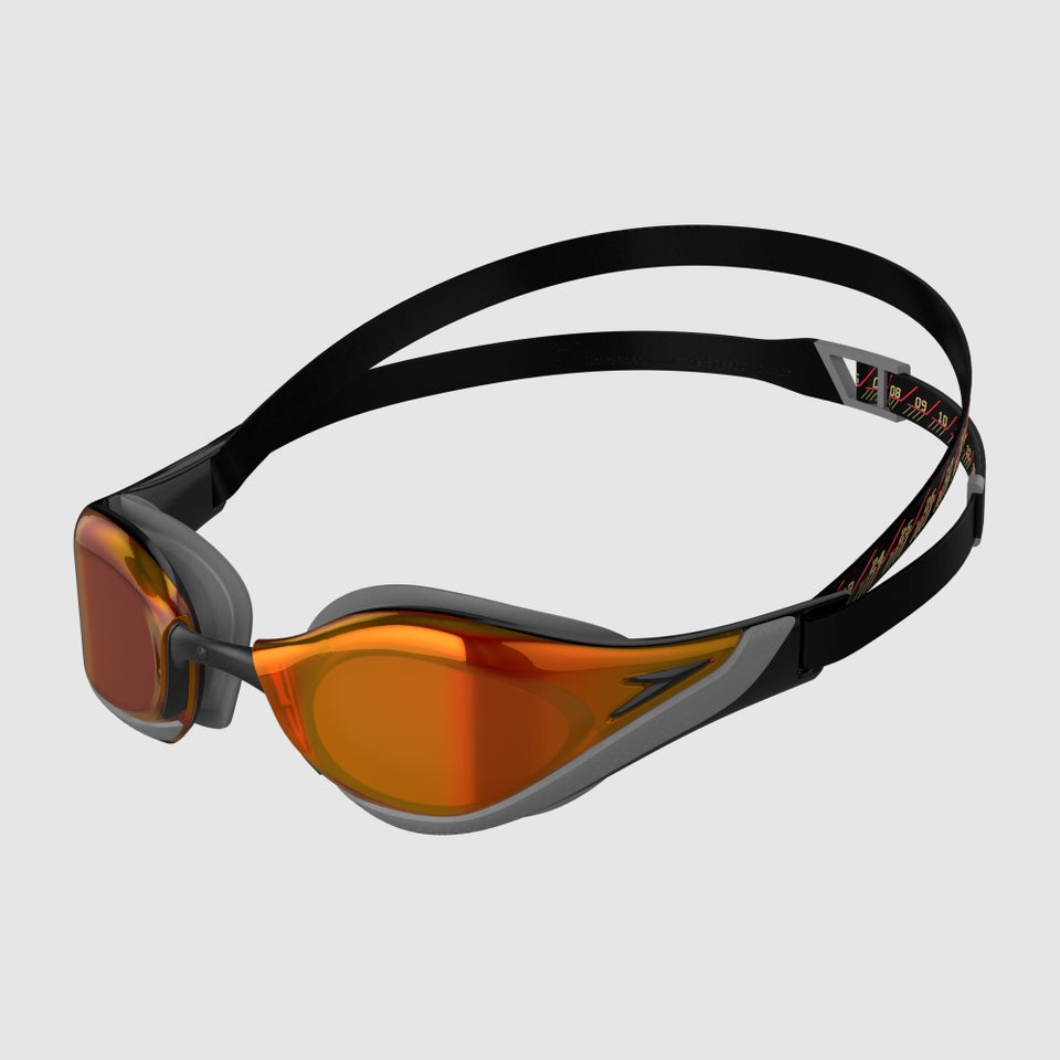 Speedo Adult Fastskin Pure Focus Mirror Goggles Black