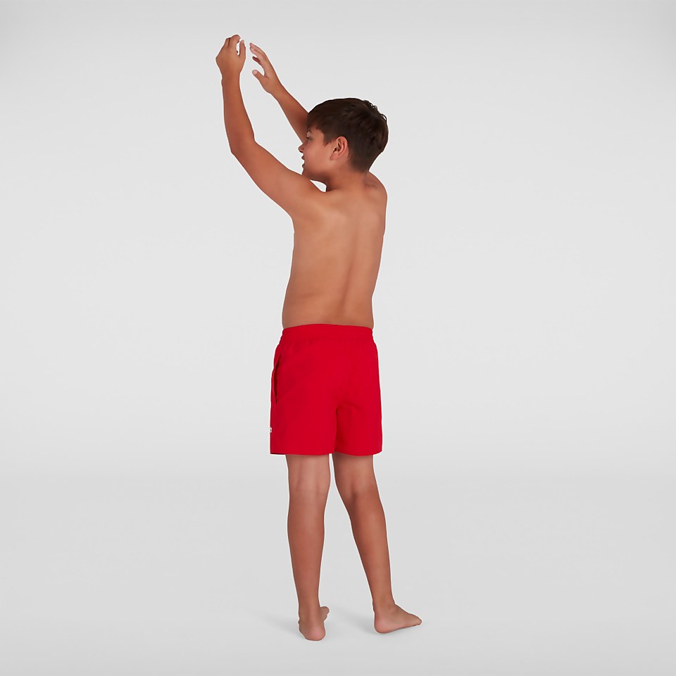 Speedo Junior Essential 13" Swim Short Red