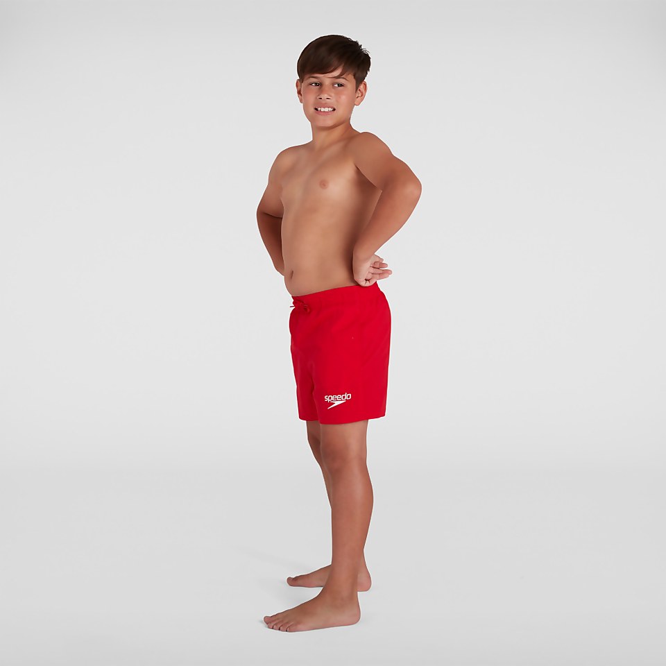 Speedo Junior Essential 13" Swim Short Red