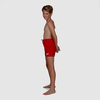 Speedo Junior Essential 13" Swim Short Red