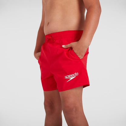 Speedo Junior Essential 13" Swim Short Red