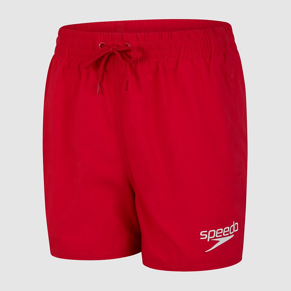 Speedo Junior Essential 13" Swim Short Red