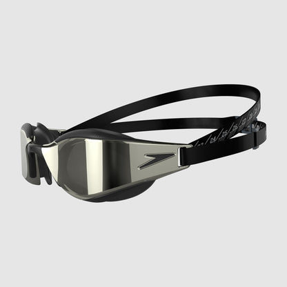 Speedo Adult Fastskin Hyper Elite Mirror Goggles Black