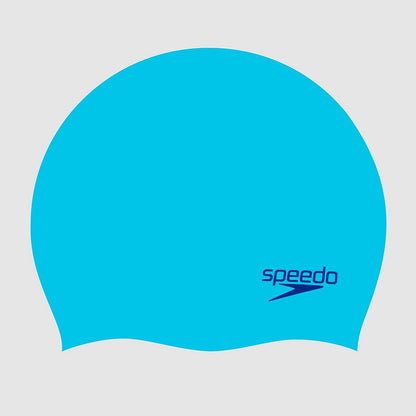 Speedo Junior Plain Moulded Silicone Blue