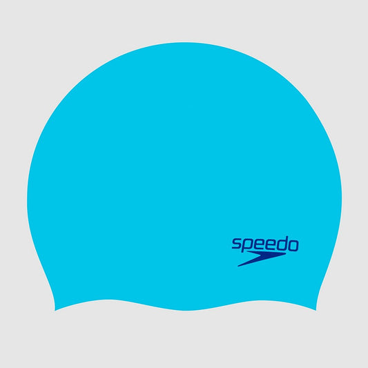 Speedo Junior Plain Moulded Silicone Blue