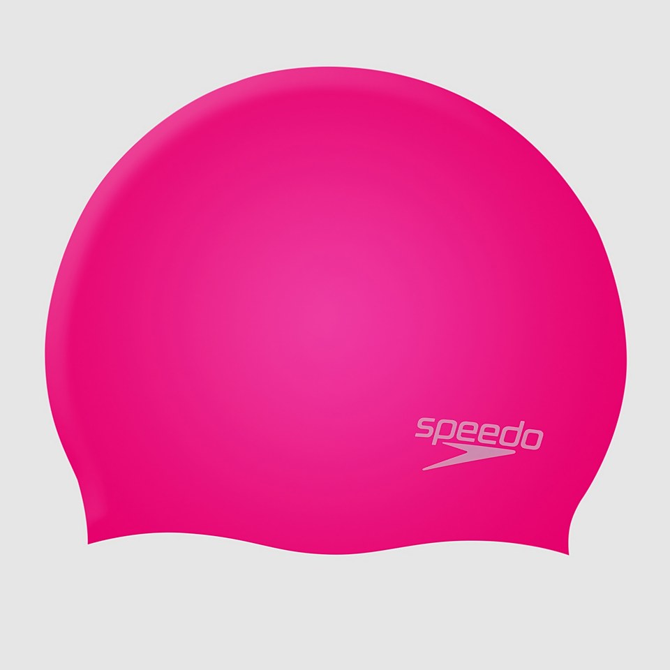 Speedo Junior Plain Moulded Silicone Pink