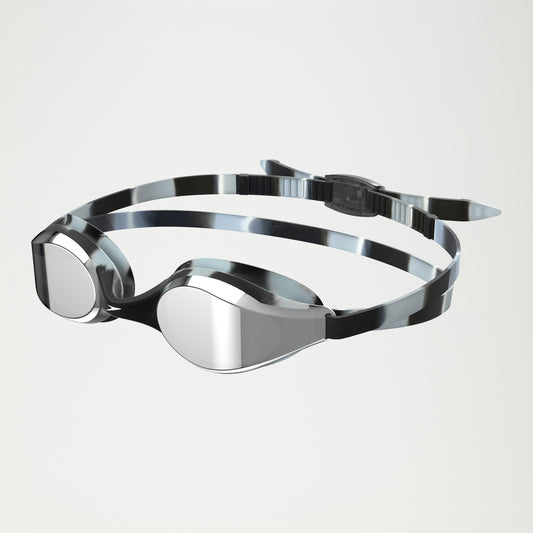 Speedo Junior Hyper Flyer Mirror Goggles Silver