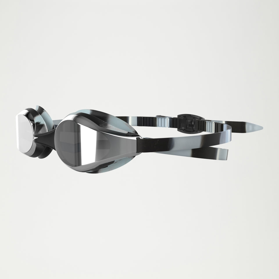 Speedo Junior Hyper Flyer Mirror Goggles Silver