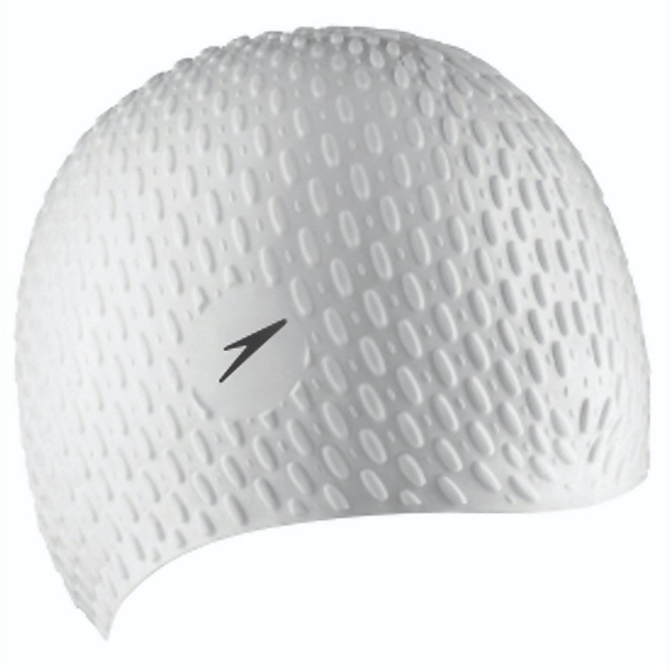 Speedo Adult Bubble Cap White