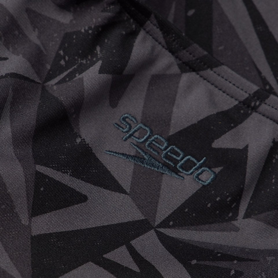 Speedo Hyperboom Medalist Swimsuit Black/Grey