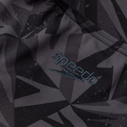 Speedo Hyperboom Medalist Swimsuit Black/Grey