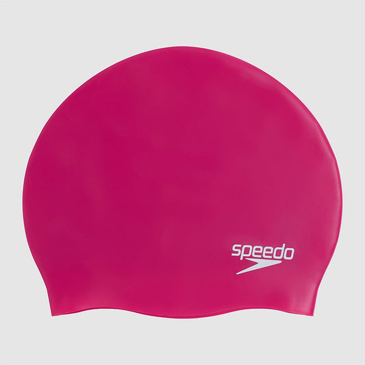 Speedo Adult Moulded Silicone Cap Pink