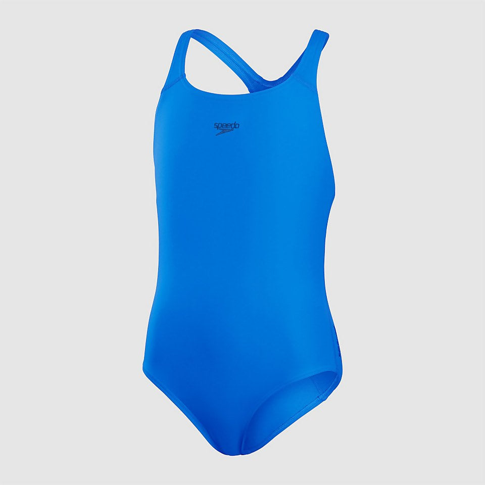 Speedo Girls' Endurance+ Medalist Swimsuit Blue