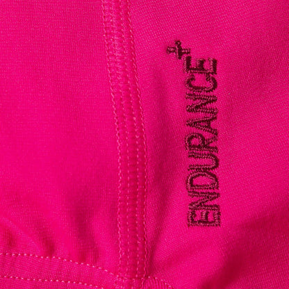 Speedo Girls' Endurance+ Medalist Swimsuit Pink