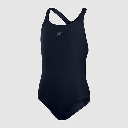 Speedo Girls' Endurance+ Medalist Swimsuit Navy
