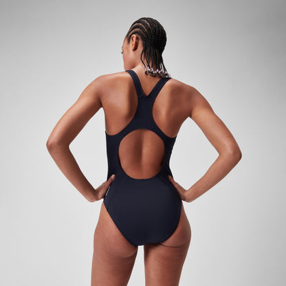 Speedo Endurance+ Medalist Swimsuit Navy
