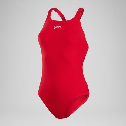 Speedo Womens' Endurance+ Medalist Swimsuit Red