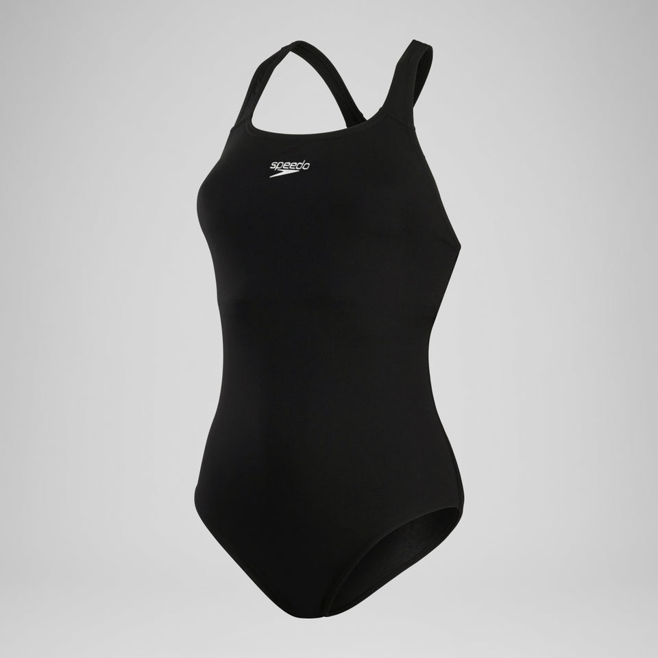Speedo Endurance+ Essential Kickback Swimsuit Black