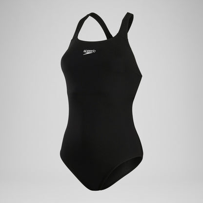 Speedo Endurance+ Essential Kickback Swimsuit Black