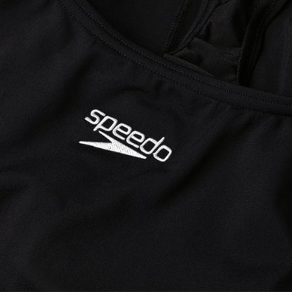 Speedo Endurance+ Essential Kickback Swimsuit Black