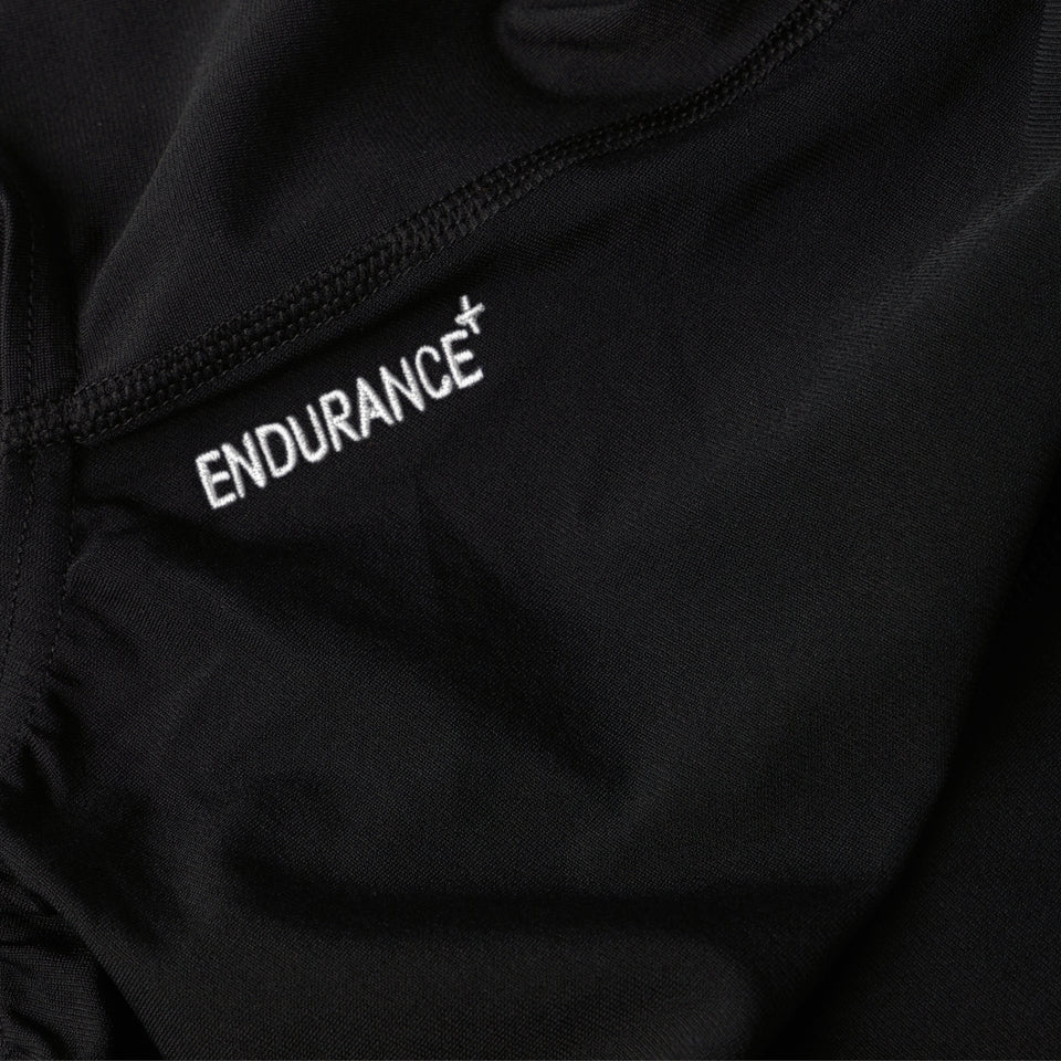 Speedo Endurance+ Essential Kickback Swimsuit Black