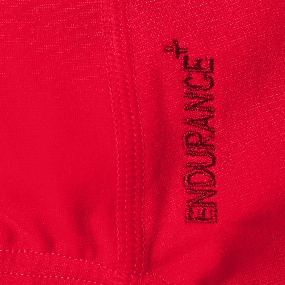 Speedo Girls' Endurance+ Medalist Swimsuit Red
