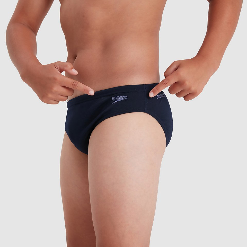 Speedo Boys' Endurance+ Brief Navy