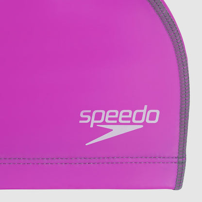 Speedo Adult Long Hair Pace Cap Purple