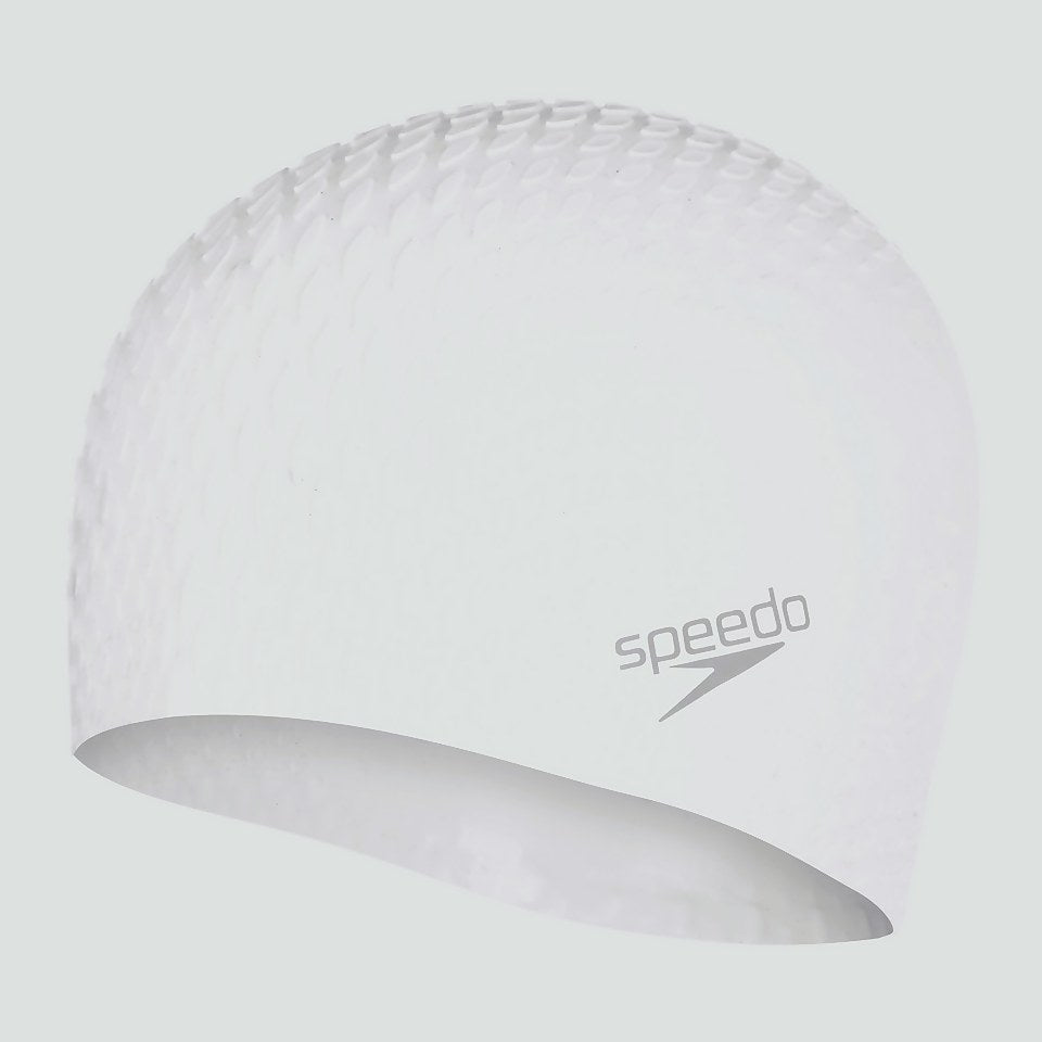 Speedo Adult Bubble Active + Cap White
